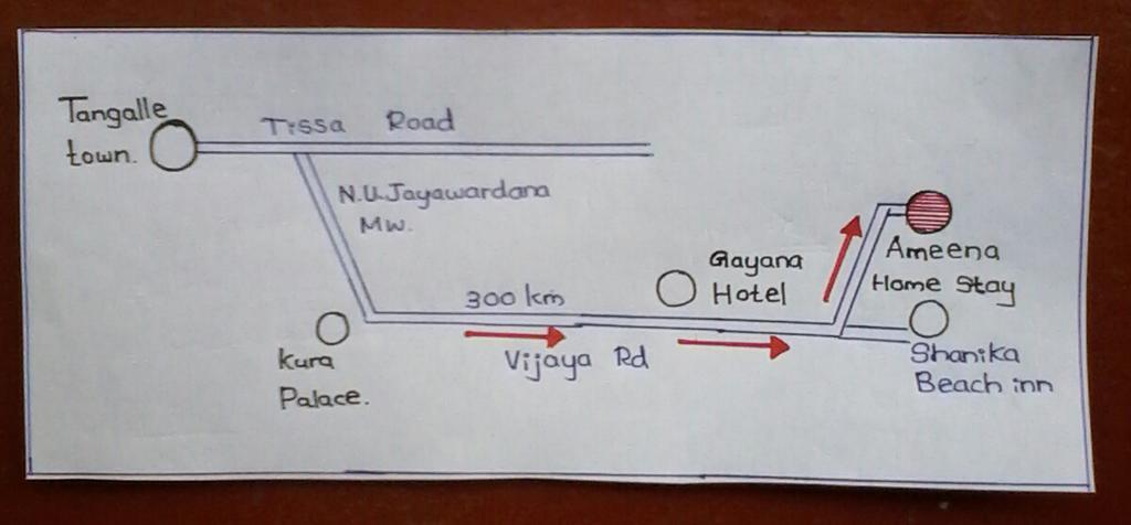 Ameena Homestay Тангале Екстериор снимка